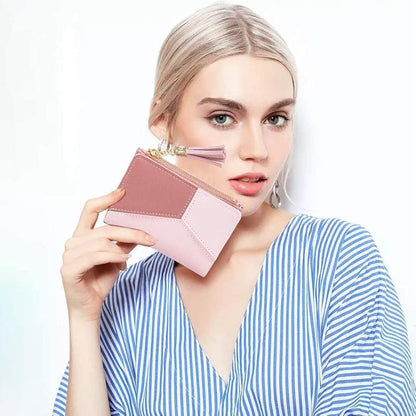Chic Foldable Leather Wallet