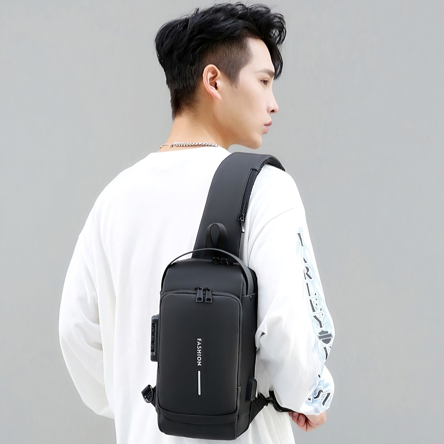 Men's Anti-Theft Sling Pack