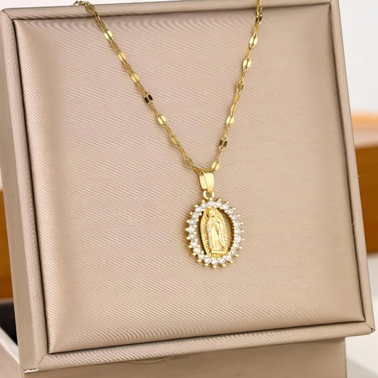 Colorful Zircon Star Necklace