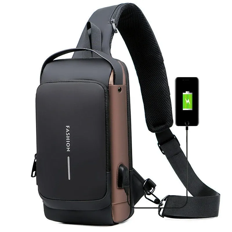 Men's Anti-Theft Sling Pack